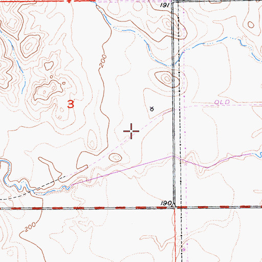 Topographic Map of Kurand (historical), CA