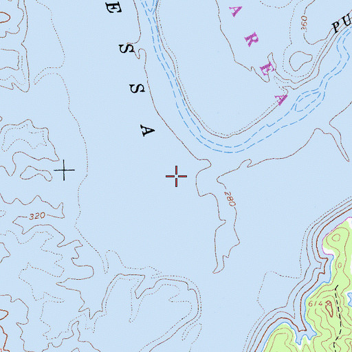 Topographic Map of Weiss Ranch (historical), CA