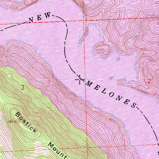Topographic Map of Vermont Bar, CA