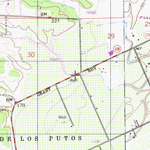 Topographic Map of Apricot School (historical), CA