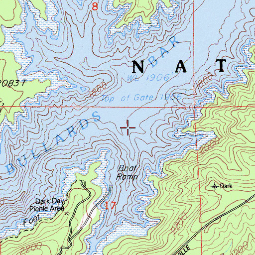 Topographic Map of Rothe Ranch (historical), CA