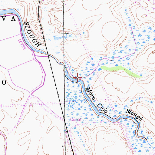 Topographic Map of Paradise Canyon, CA