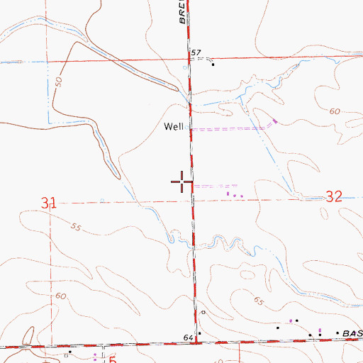 Topographic Map of Alpha School (historical), CA