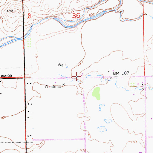 Topographic Map of Fairoaks School (historical), CA
