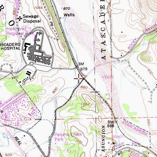 Topographic Map of Poloma (historical), CA