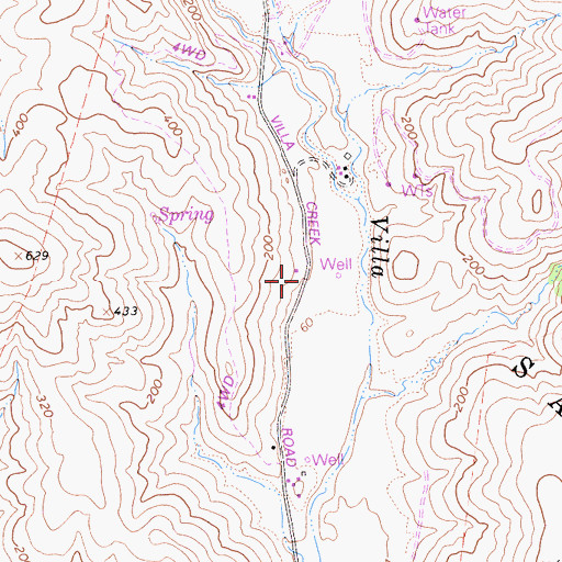 Topographic Map of Someo School (historical), CA