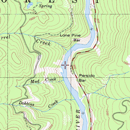 Topographic Map of Patsiluvra (historical), CA