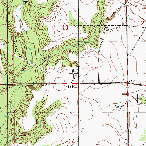Topographic Map of Prattville Post Office, AL