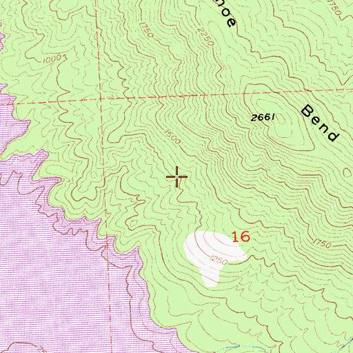 Topographic Map of Tarantula Flat, CA