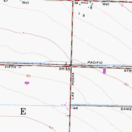 Topographic Map of Sucrosa (historical), CA