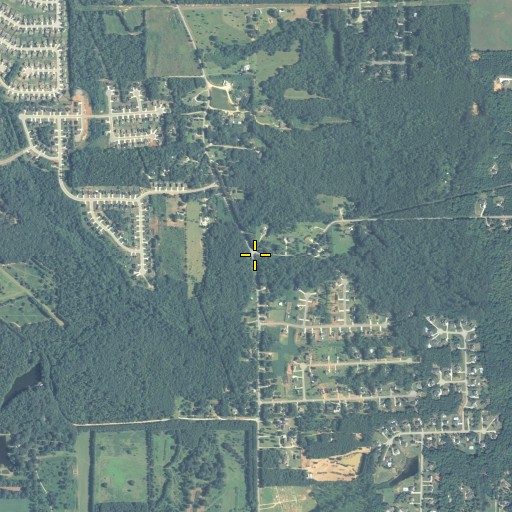 Aerial/Satellite Image of Sowell Bridge, GA