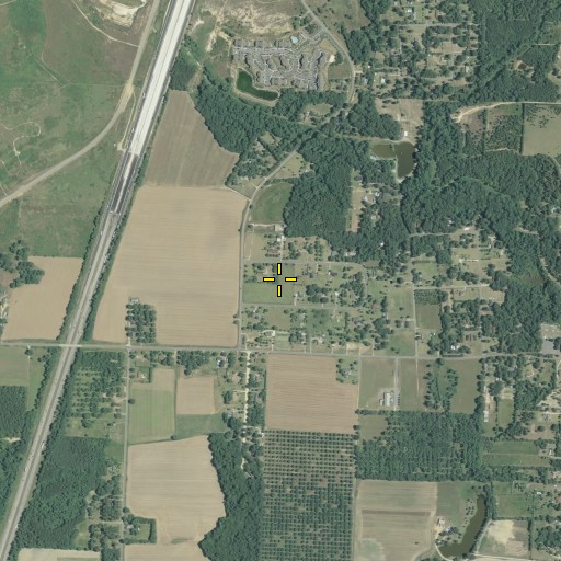 Aerial/Satellite Image of Sardis Estates, GA