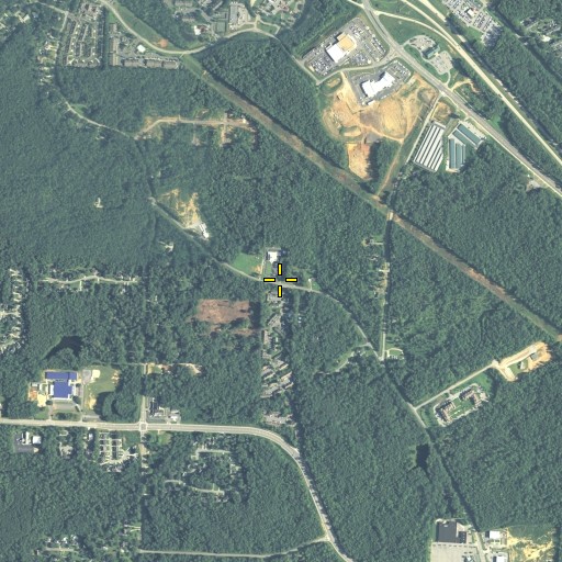 Aerial/Satellite Image of Summerfield School (historical), GA