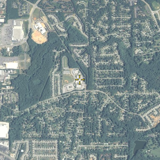 Aerial/Satellite Image of Riverdale High School, GA
