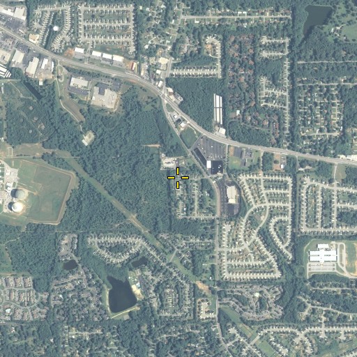 Aerial/Satellite Image of Taylor Crossing, GA