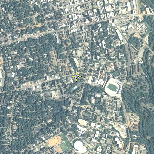 Aerial/Satellite Image of Lipscomb Hall, GA