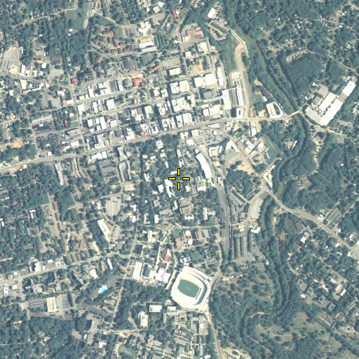 Aerial/Satellite Image of Waddel Hall, GA