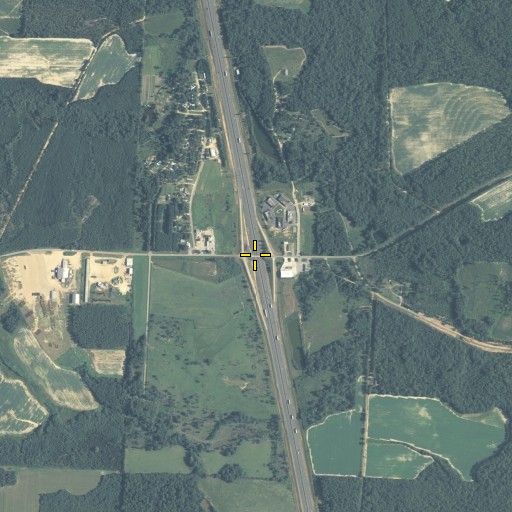 Aerial/Satellite Image of Exit 30, GA