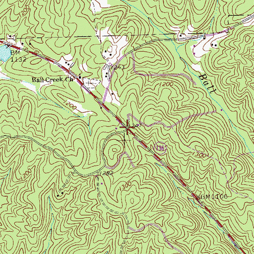 Topographic Map of Clipper, GA