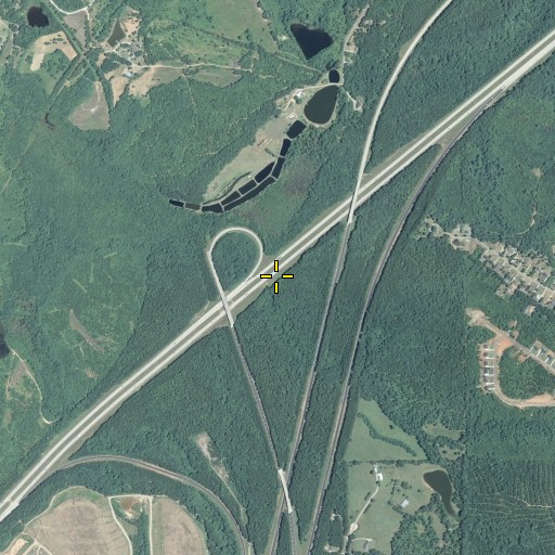Aerial/Satellite Image of Exit 5, GA