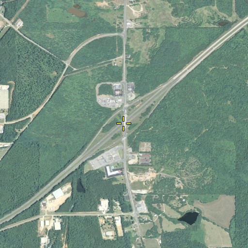 Aerial/Satellite Image of Interchange 2, GA
