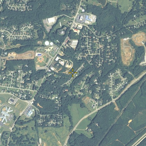 Aerial/Satellite Image of Forsyth County, GA