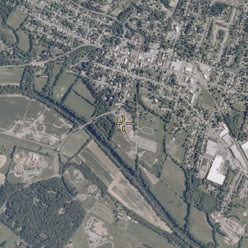 Aerial/Satellite Image of Strasburg High School, VA