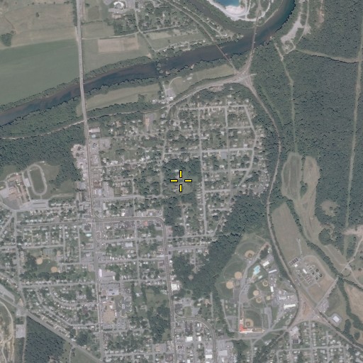 Aerial/Satellite Image of Edge Hill, VA