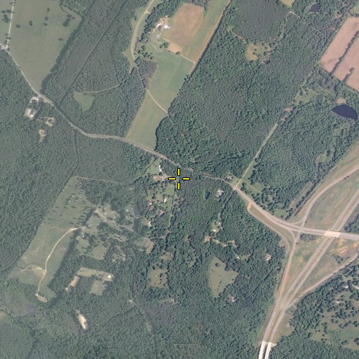 Aerial/Satellite Image of Vests Store, VA