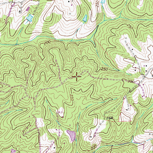 Topographic Map of Covington, VA