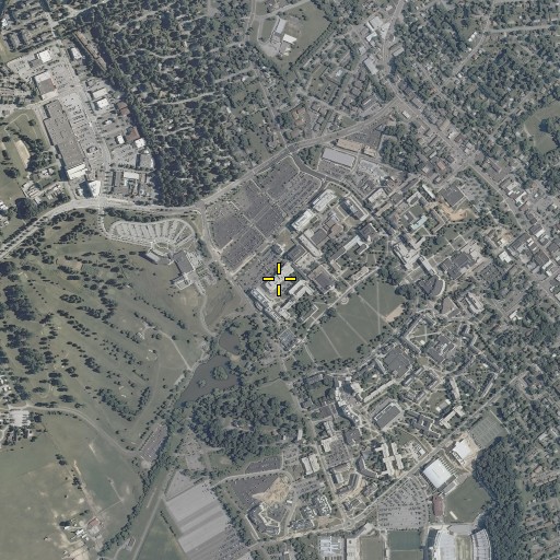 Aerial/Satellite Image of Derring Hall, VA