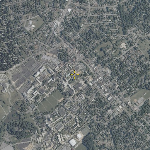 Aerial/Satellite Image of Rasche Hall, VA