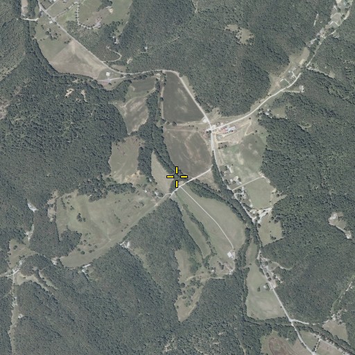 Aerial/Satellite Image of Rose Run, VA