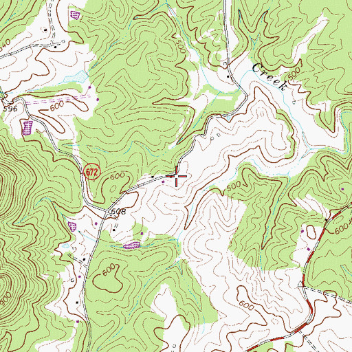 Topographic Map of Flint Hill School (historical), VA