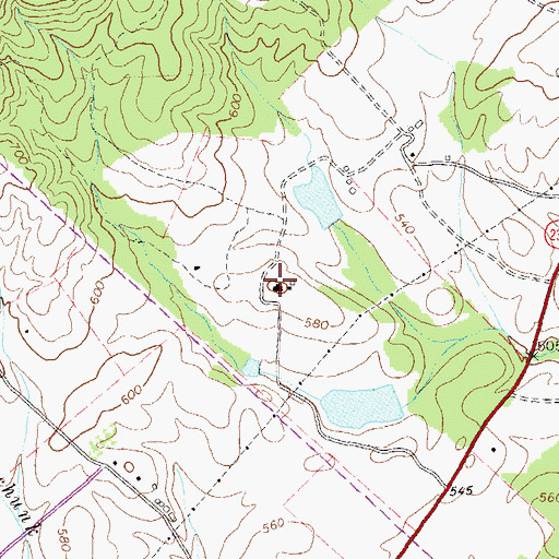 Topographic Map of Edgeworth, VA