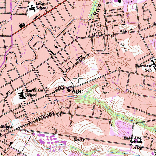 Topographic Map of San Felipe Park, CA