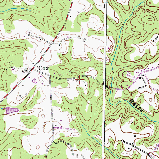 Topographic Map of Lowrys Resurvey, MD