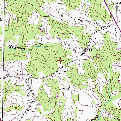 Topographic Map of Sames Industrial Center, MD