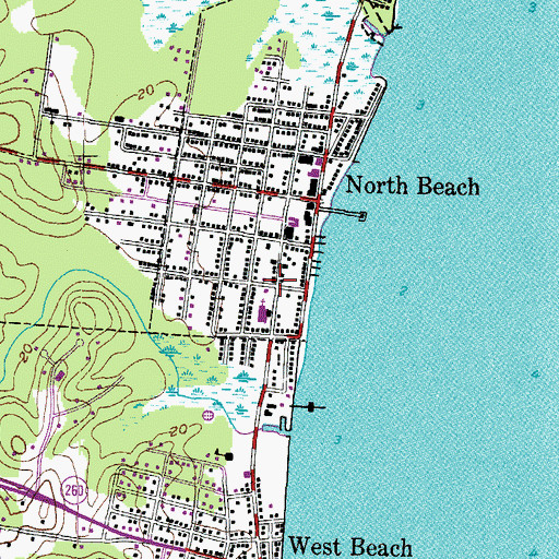 Topographic Map of Union Church, MD