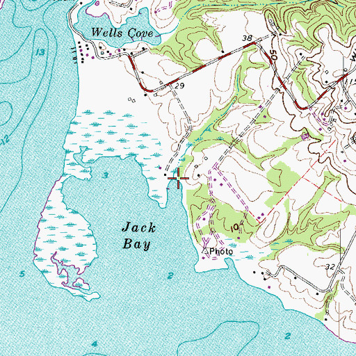 Topographic Map of Bobcat Brook, MD