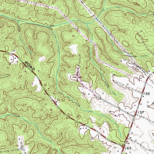 Topographic Map of Mutual Estates, MD