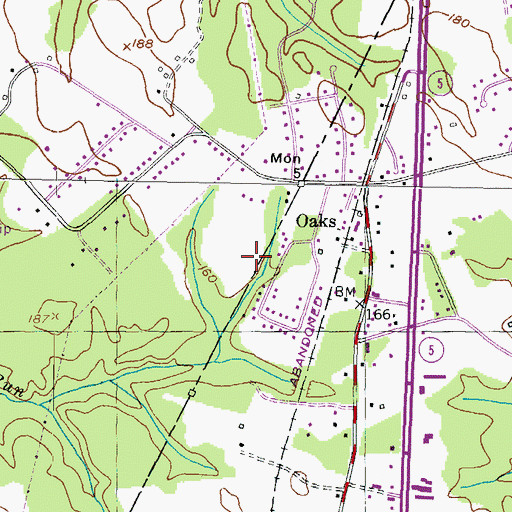 Topographic Map of Arborview, MD