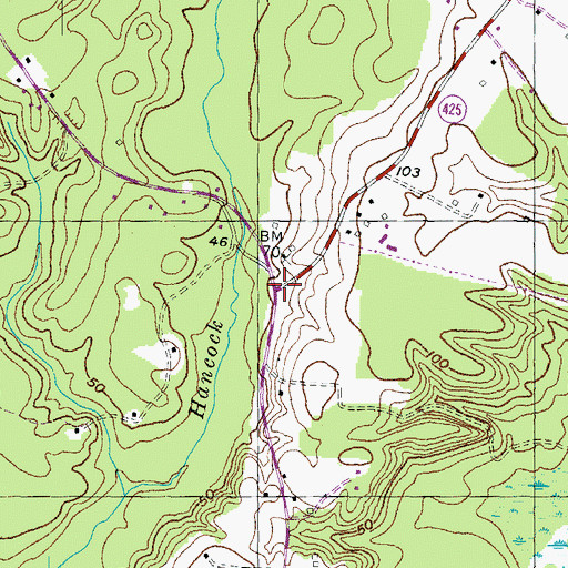 Topographic Map of Grafton (historical), MD