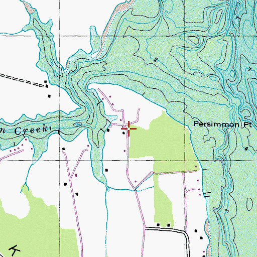 Topographic Map of Our Ladys Manor, MD