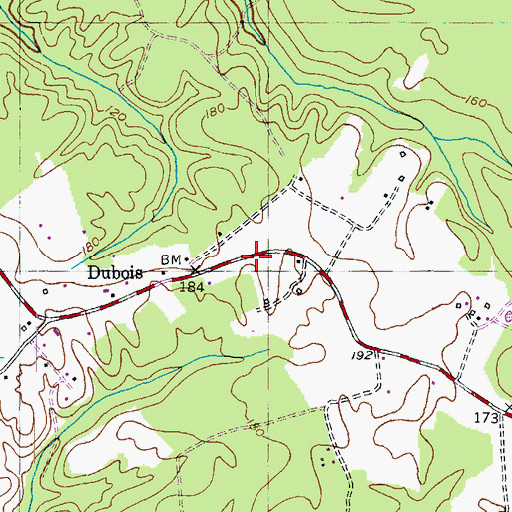 Topographic Map of Stilltown (historical), MD