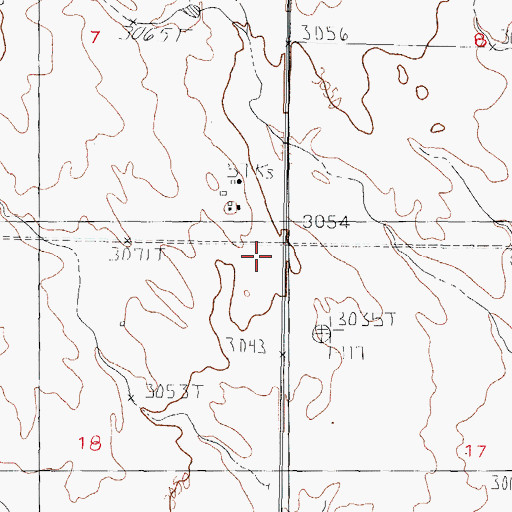 Topographic Map of Washington School (historical), MT