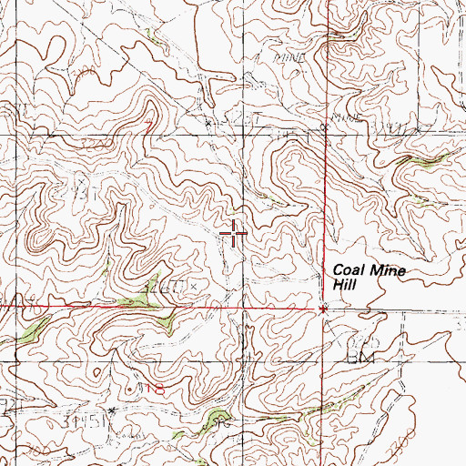Topographic Map of Black Eagle School (historical), MT
