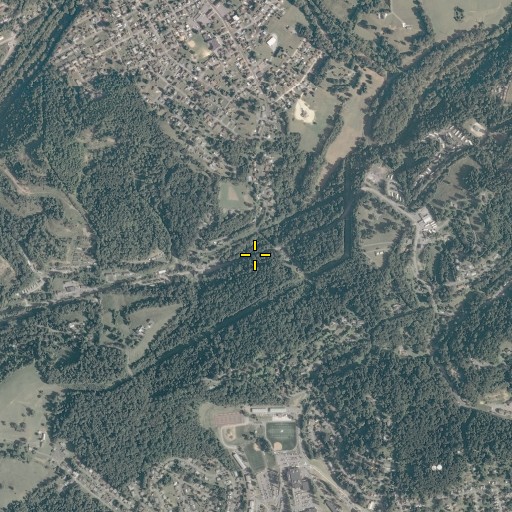 Aerial/Satellite Image of Michael Spring, WV