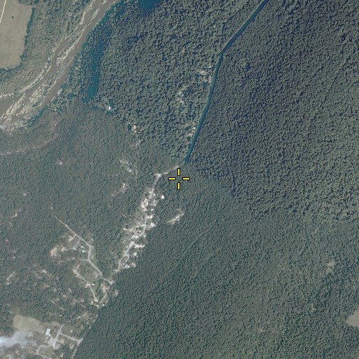 Aerial/Satellite Image of Walker Spring, WV