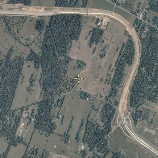 Aerial/Satellite Image of General Horace Gates Farm Spring, WV